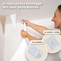 Baldachin Weiß / ohne Goldapplikation – Musselin Betthimmel fürs Kinderzimmer LILIMAUS