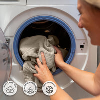Baldachin Hellbeige / mit Goldapplikation – Musselin Betthimmel mit Goldapplikation fürs Kinderzimmer LILIMAUS