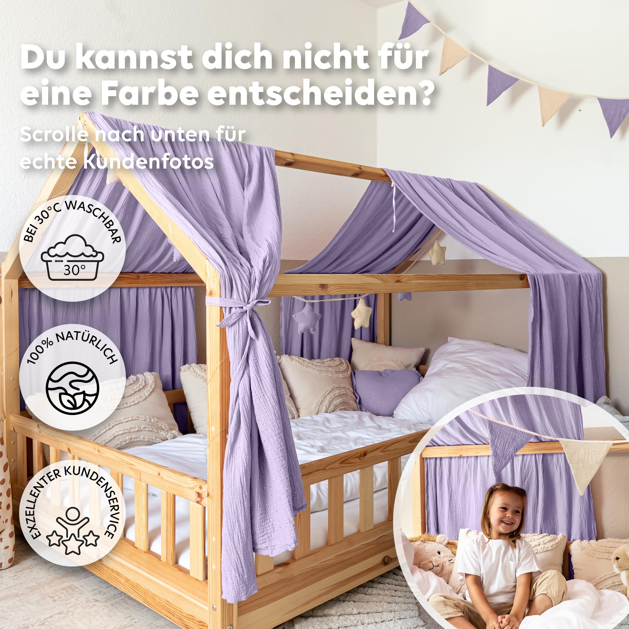 flieder / b - 2 stoffe