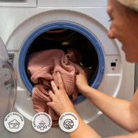 Baldachin Altrosa / mit Goldapplikation – Musselin Betthimmel mit Goldapplikation fürs Kinderzimmer LILIMAUS