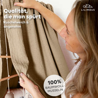 Dunkelbeige / mit goldapplikation