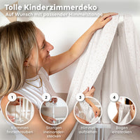 Weiß / mit goldapplikation