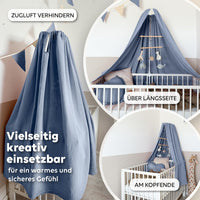 Blau / mit goldapplikation