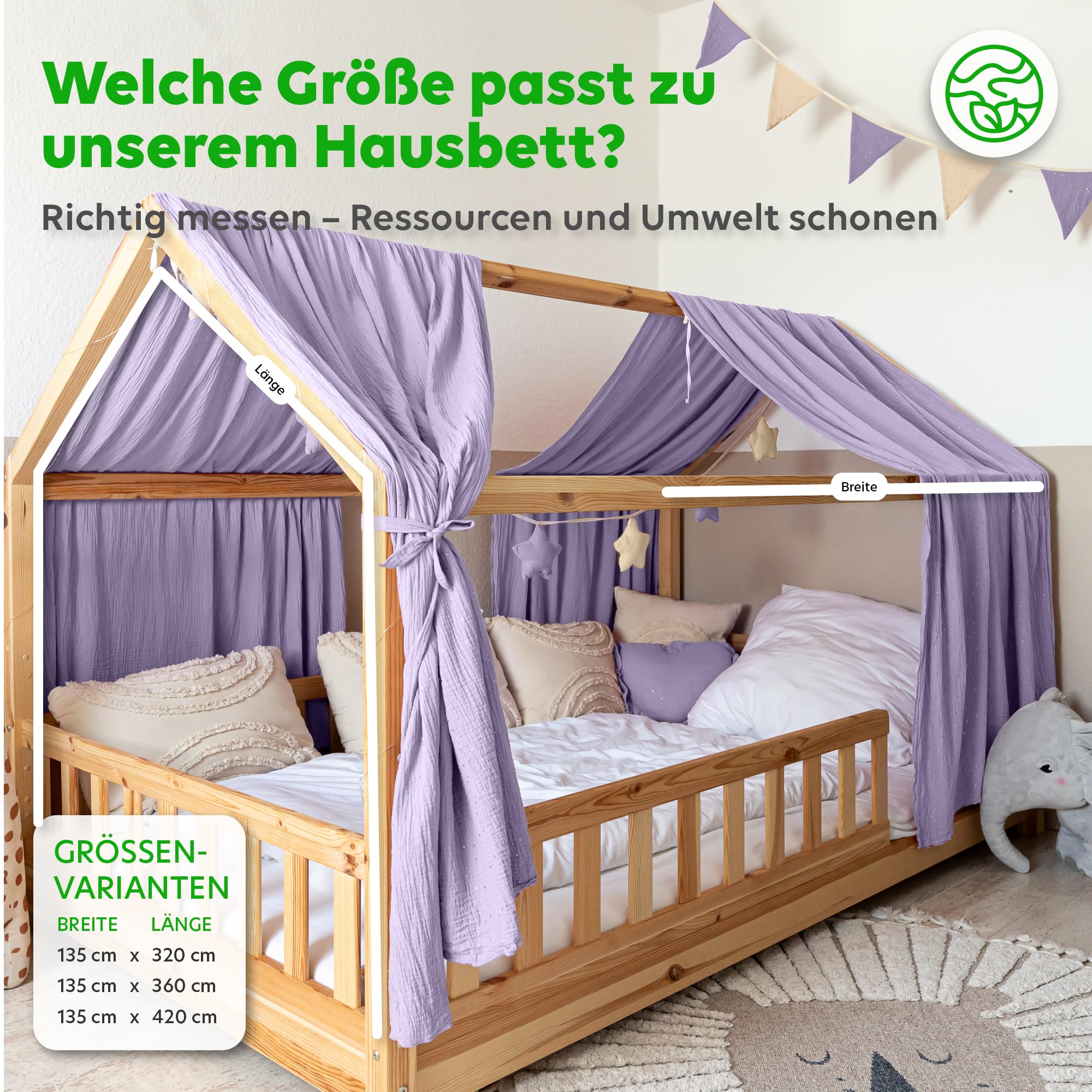 flieder / b - 2 stoffe