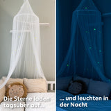 Baldachin Leuchtende Sterne