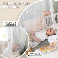 Baldachin Leuchtende Sterne