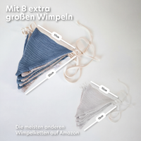 blau & hellbeige