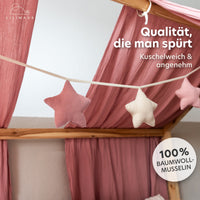 beigerosa & altrosa / sterne / ohne goldapplikation