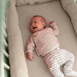 Babybett Himmel (Gold) + Bettschlange + Babybettlaken + Wimpelkette/Sternenkette (Gold) ab