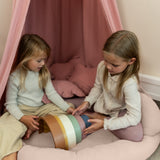 SPARSET:  Baldachin + Bodenkissen + Wimpelkette/Sternenkette ab