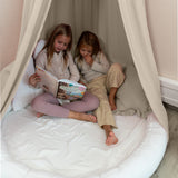 SPARSET:  Baldachin + Bodenkissen + Wimpelkette/Sternenkette ab