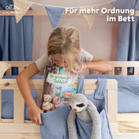 Blau / mit Goldapplikation