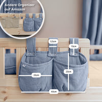 Blau / mit Goldapplikation