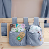 Blau / mit Goldapplikation