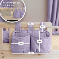 Flieder / mit Goldapplikation