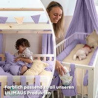 Flieder / mit Goldapplikation