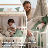 Hellbeige / mit Goldapplikation