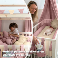 Puderrosa / mit Goldapplikation