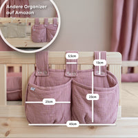 Altrosa / mit Goldapplikation