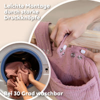 Altrosa / mit Goldapplikation