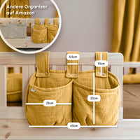 Senfgelb / mit Goldapplikation