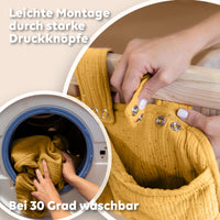 Senfgelb / mit Goldapplikation