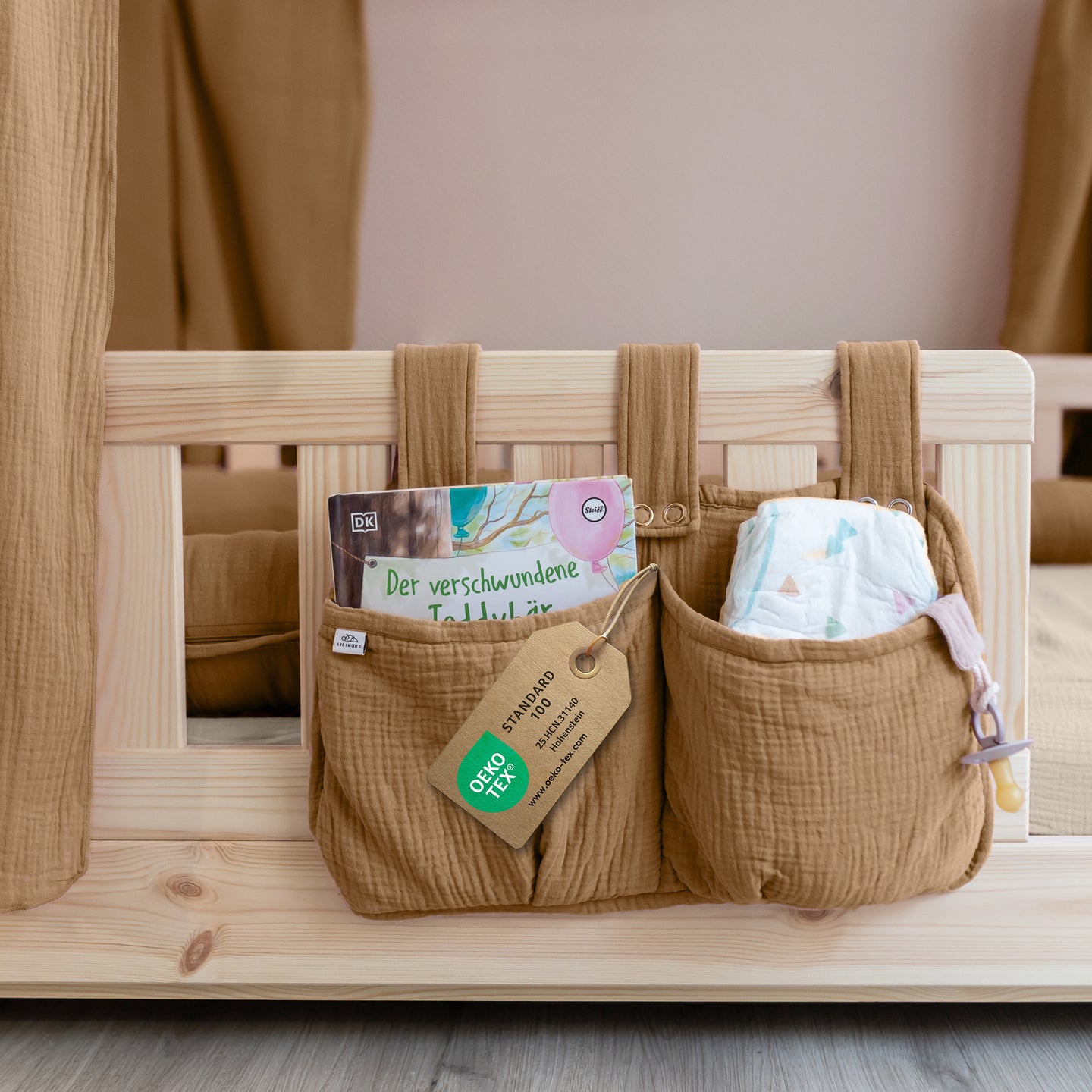 nougat / ohne Goldapplikation