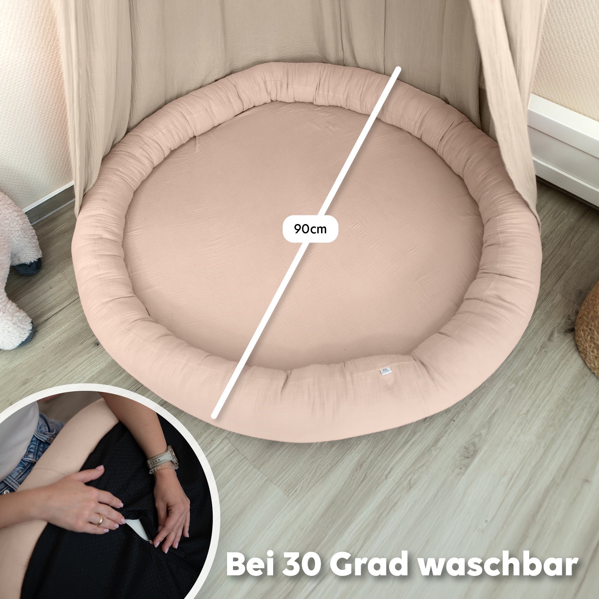 beigerosa / ohne Flatter