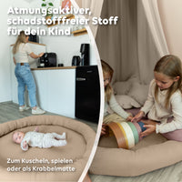 dunkelbeige / ohne Flatter