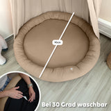 dunkelbeige / ohne Flatter