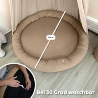 dunkelbeige / ohne Flatter