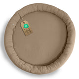 dunkelbeige / ohne Flatter