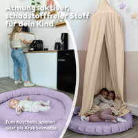 dunkelbeige / mit Flatter