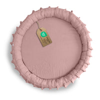 puderrosa / mit Flatter