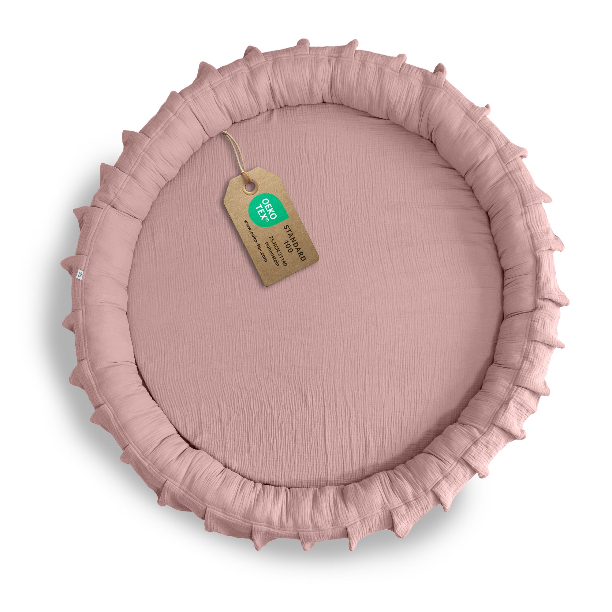 puderrosa / mit Flatter