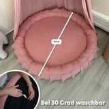 altrosa / mit Flatter