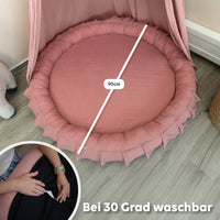 altrosa / mit Flatter