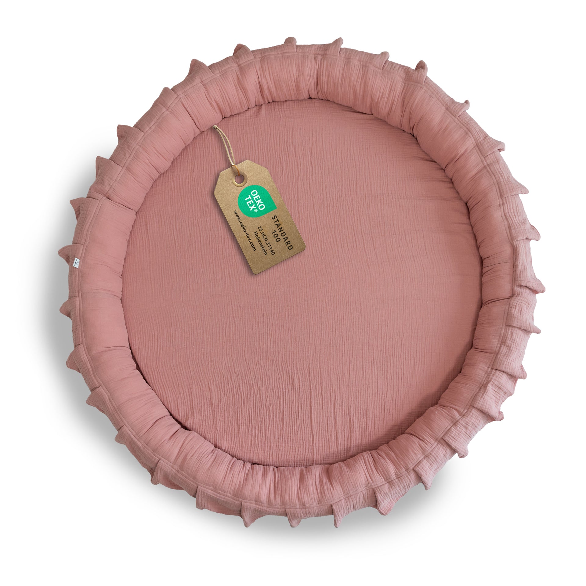 altrosa / mit Flatter