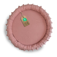 altrosa / mit Flatter