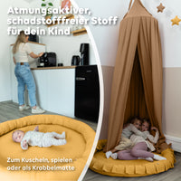 senfgelb / mit Flatter