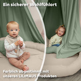 hellbeige / mit Flatter