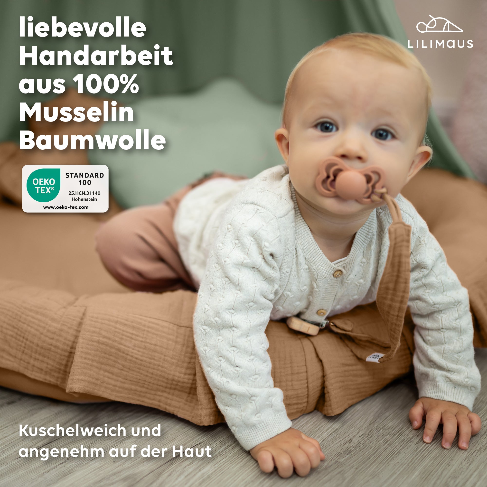 nougat / mit Flatter