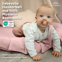 puderrosa / mit Flatter