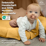 senfgelb / mit Flatter