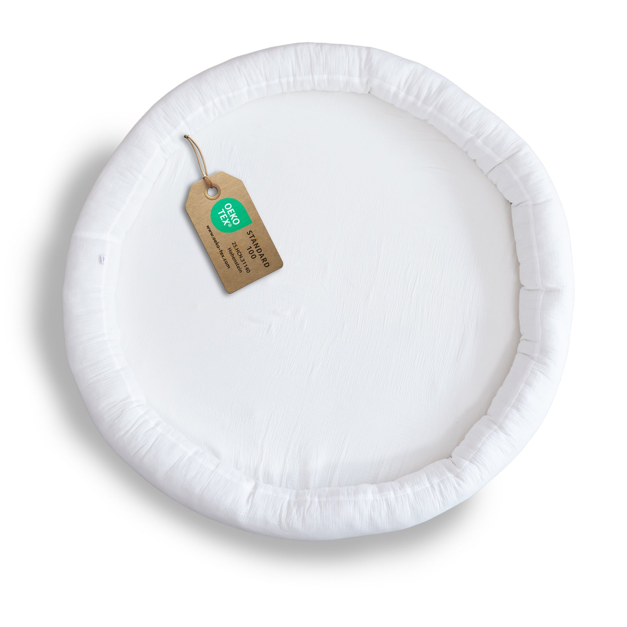 weiß / ohne Flatter