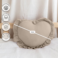 Hellbeige / mit Flatter