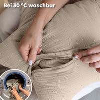Hellbeige / ohne Flatter