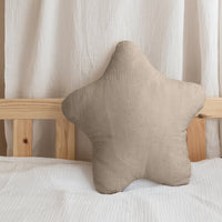 hellbeige / ohne flatter / stern gold