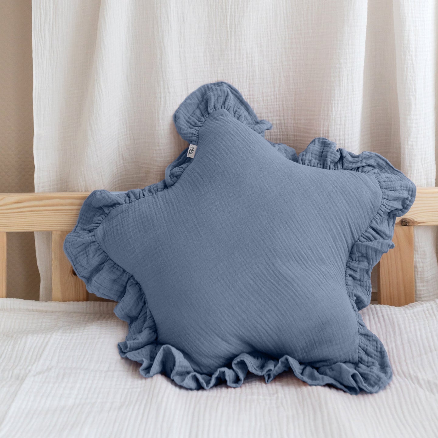 blau / mit flatter / stern