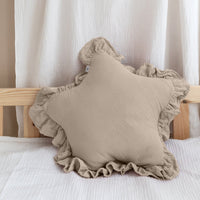 hellbeige / mit flatter / stern